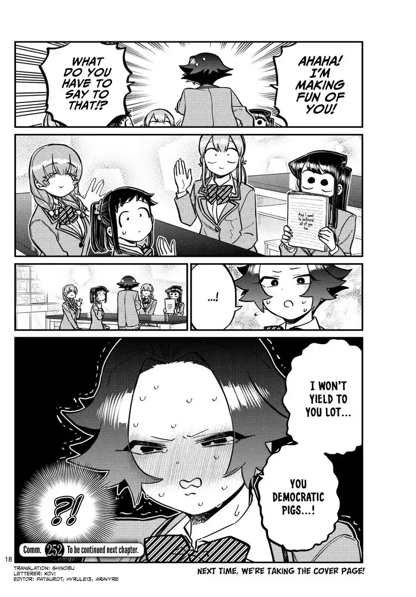 Komi-san wa Komyushou Desu Chapter 252 18